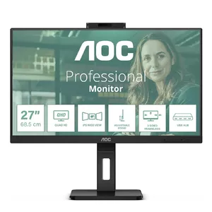 AOC Q27P3QW monitori 68,6 cm (27") 2560 x 1440 pikseļi Quad HD Melns