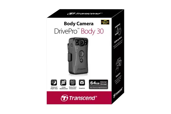 Akciju sporta kamera Transcend DrivePro Body 30 Photo 4