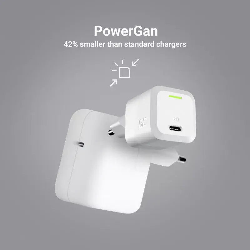 Lādētājs Green Cell CHARGC06W — 33 W USB-C PD/QC3.0 Photo 2