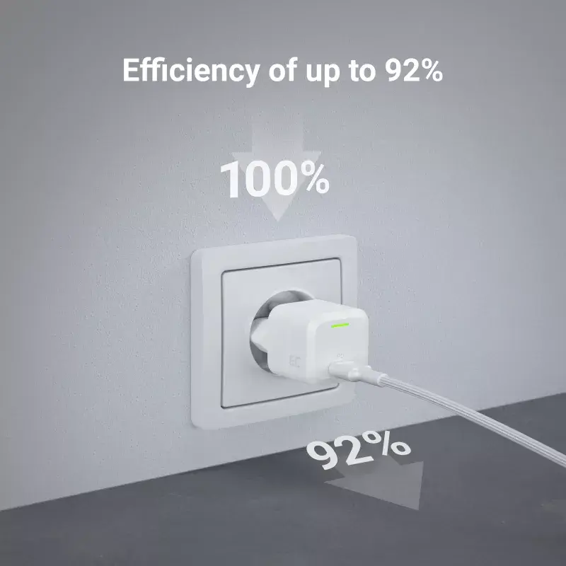 Lādētājs Green Cell CHARGC06W — 33 W USB-C PD/QC3.0 Photo 4