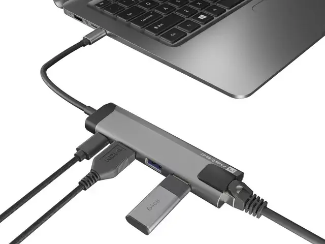 NATEC Fowler Go USB koncentrators USB 3.2 Gen 1 Type‑C Photo 5