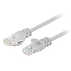 Network patch cable LANBERG PCU5-10CC-0750-S Cat5e U/UTP, RJ-45–RJ-45, 7.5 m, grey