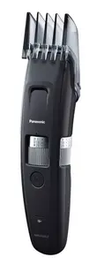 Триммер для волос Panasonic ER-GB96 — 58 шагов длины, 0.5 мм–30 мм, от сети и батареи, черно‑серебристый