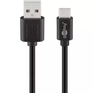 USB 2.0 Кабель Goobay USB-C к USB A Черный 1.8м