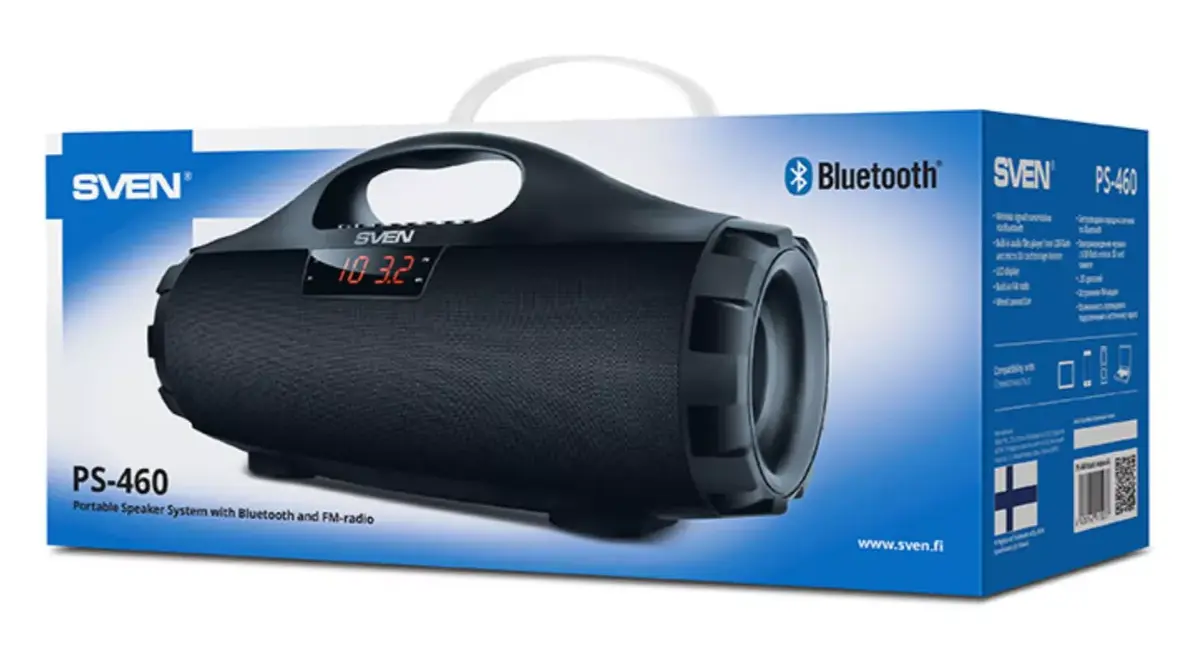 SVEN PS-460 portable mono speaker Photo 7