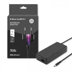 Блок питания Qoltec 50797 Indoor Black для ноутбука 1.16м кабель