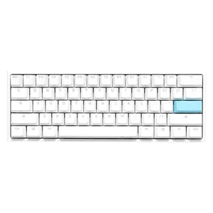 Механическая мини-клавиатура Ducky DKON2061ST USB QWERTY US International белая RGB
