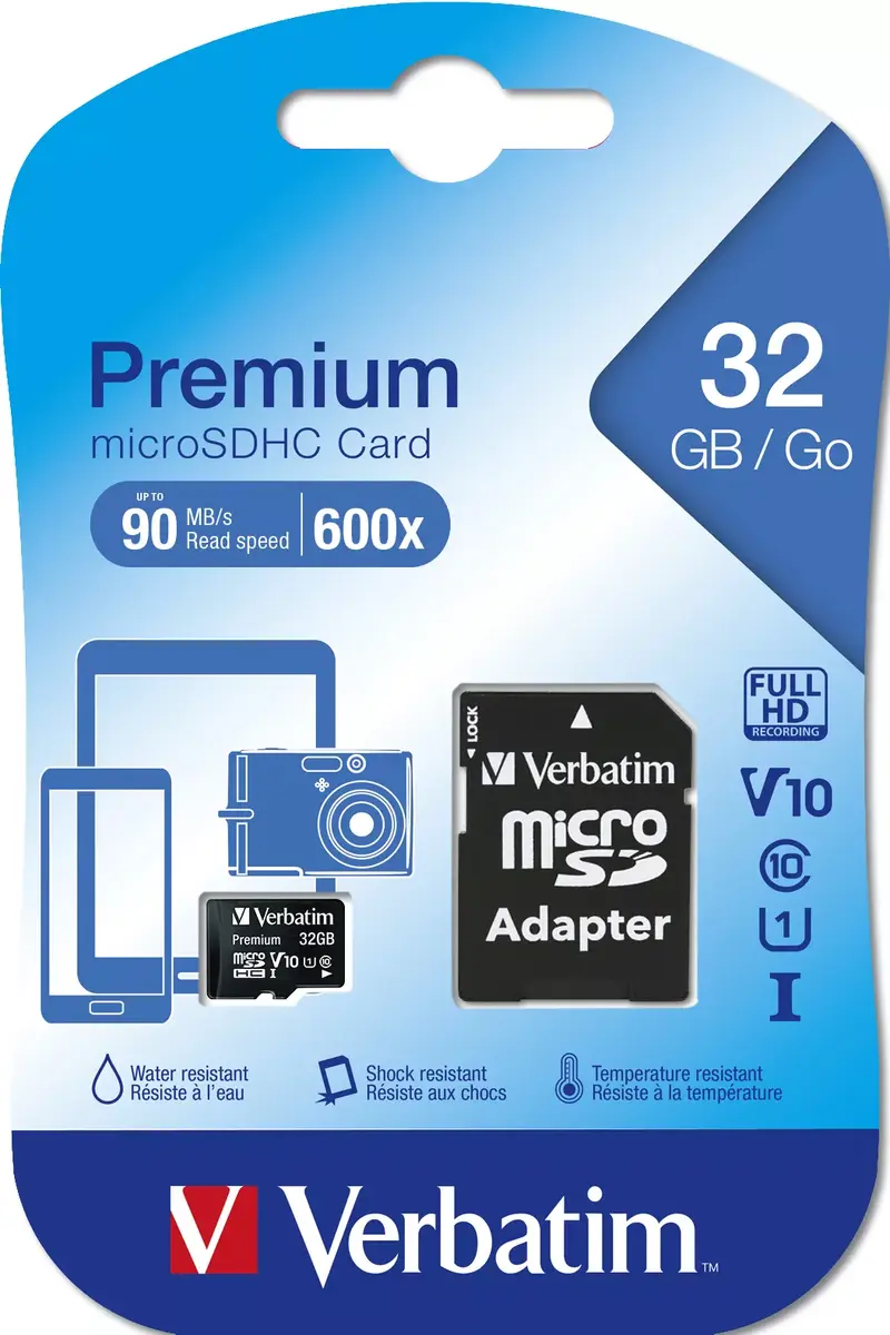 VERBATIM MicroSDHC Premium 32 GB Class 10 Photo 3