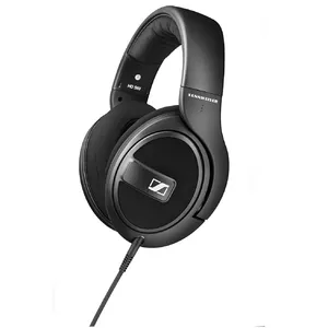 Vadu pārklājuma austiņu komplekts Sennheiser HD 569 — slēgta akustika, 10–28000 Hz, 23 Ω, 115 dB, melns