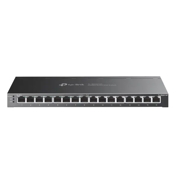 TP-Link JetStream 16-portu gigabita viedais slēdzis
