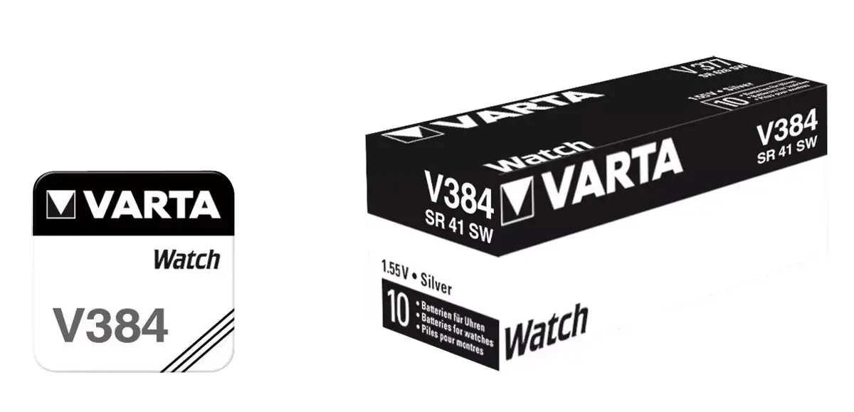 Vienreizējā baterija Varta V384 Photo 3