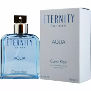 Eau de Toilette Calvin Klein Eternity for Men Aqua 200 ml — men's fragrance, 200 ml