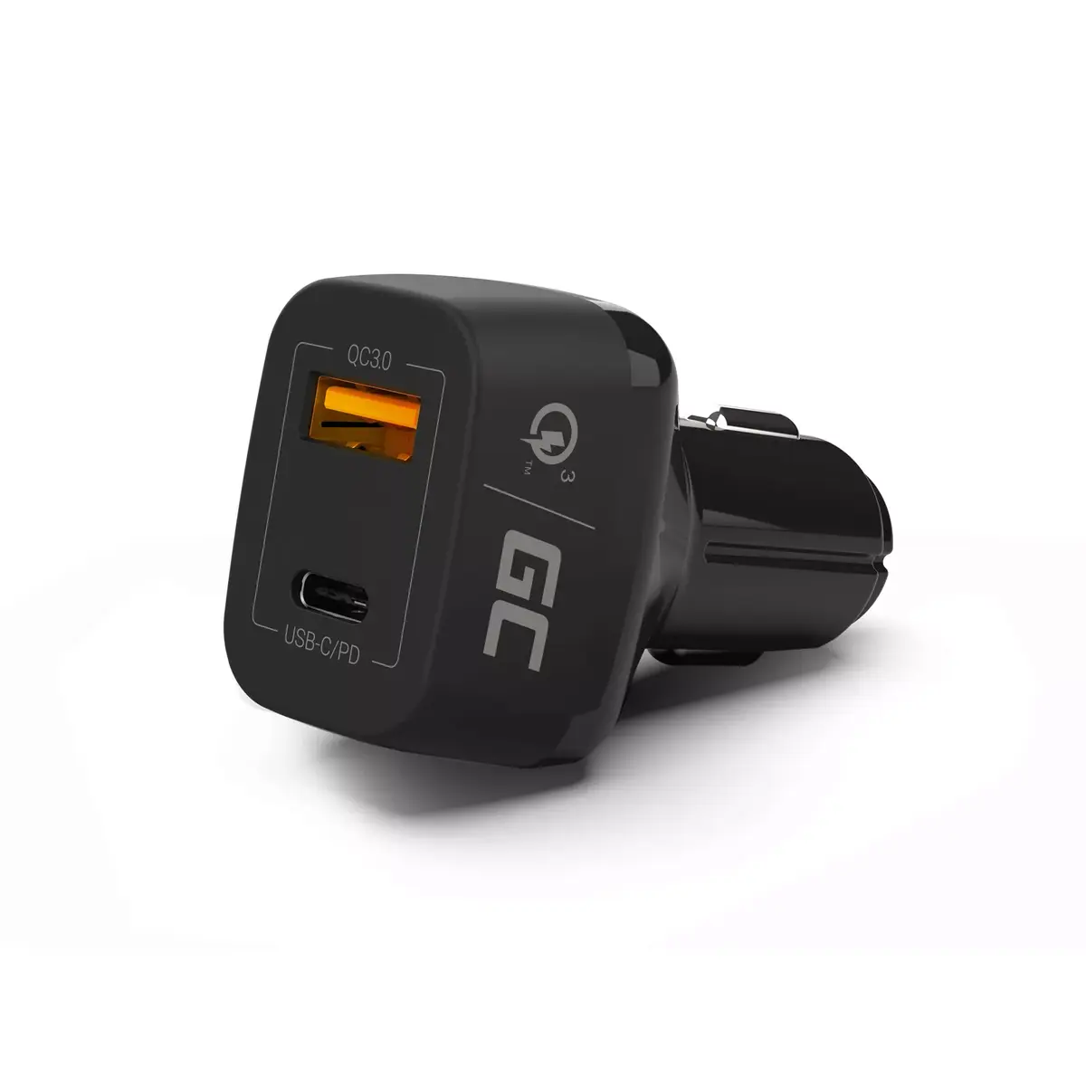 Green Cell CAD33 car charger 42W (USB-C PD + QC3.0) Photo 2