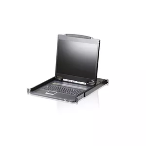 Rack console 19" ATEN CL3000N LCD 1280x1024 1U USB/PS2 VGA Aluminium Black
