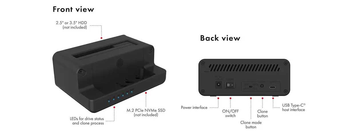 Внешний корпус для накопителей ICY BOX IB-2914MSCL-C31 Photo 12