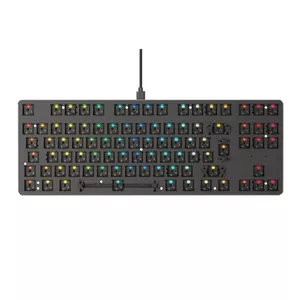 Keyboard Glorious PC Gaming Race GMMK-TKL USB Black RGB LED