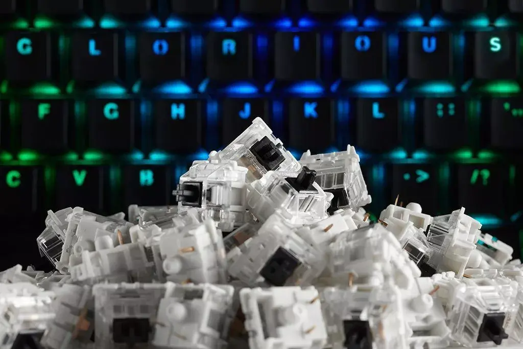 GLORIOUS Gateron Black Linear Silent, 120 gab. Photo 3