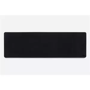 Glorious Extended Stealth Edition Mouse Pad, Black Rubber Surface, Monochromatic Design