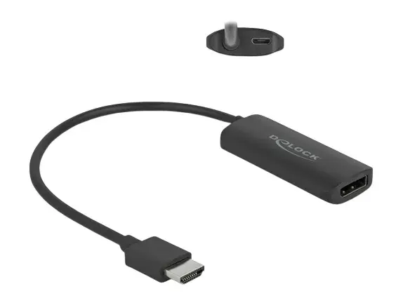 DeLOCK HDMI-A male uz DisplayPort female 8K adapteris Photo 4