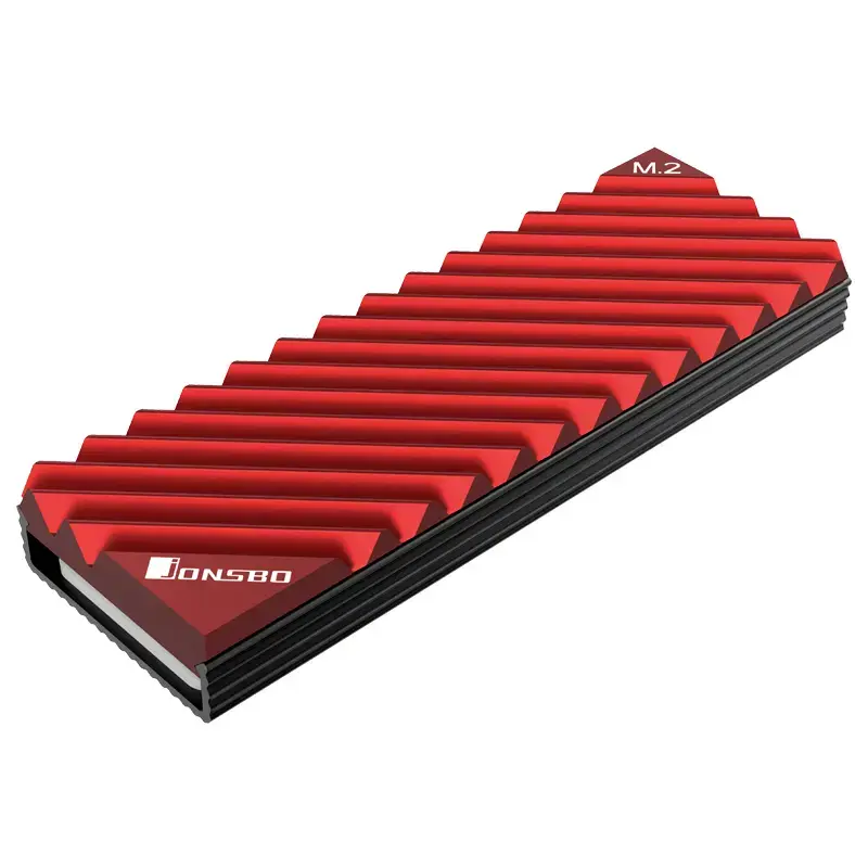 Jonsbo M.2-3 RED SSD Heatsink Photo 2