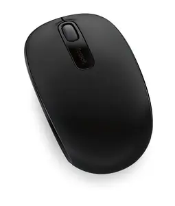 Беспроводная мышь Microsoft Wireless Mobile Mouse 1850 симметричная оптическая черная для путешествий