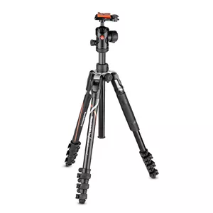 Statīvs Manfrotto MKBFRLA-BH Digitālajām/filmu kamerām 3 kājas Melns Sudrabs
