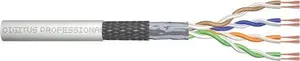 Tīkla kabelis Digitus CAT 5e SF/UTP vītā pāra patch cord 305m pelēks