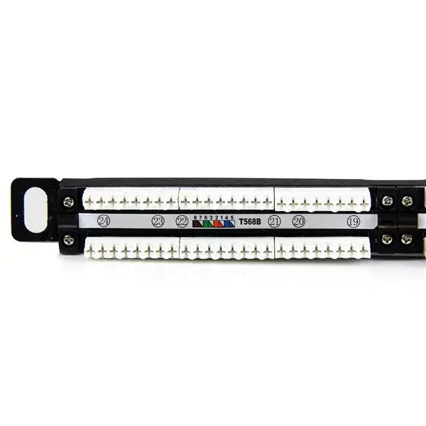 Patch Panel StarTech.com 24 Port 0.5U Cat5e Photo 5