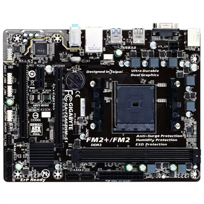 GIGABYTE GA-F2A68HM-S1 Photo 1