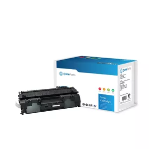 Toneris CoreParts Toner Black CE505A 2300 lapas Melns
