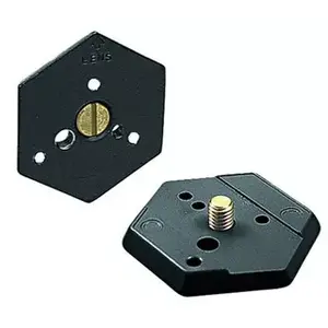 Montāžas komplekts Manfrotto 030HAS melns alumīnijs – kompakts alumīnija stiprinājums foto/video piederumiem