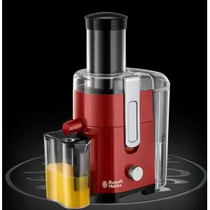 Соковыжималка Russell Hobbs 24740-56 550 Вт красная 0.75 л для сока 2 л контейнер для жмыха нож из нержавеющей стали