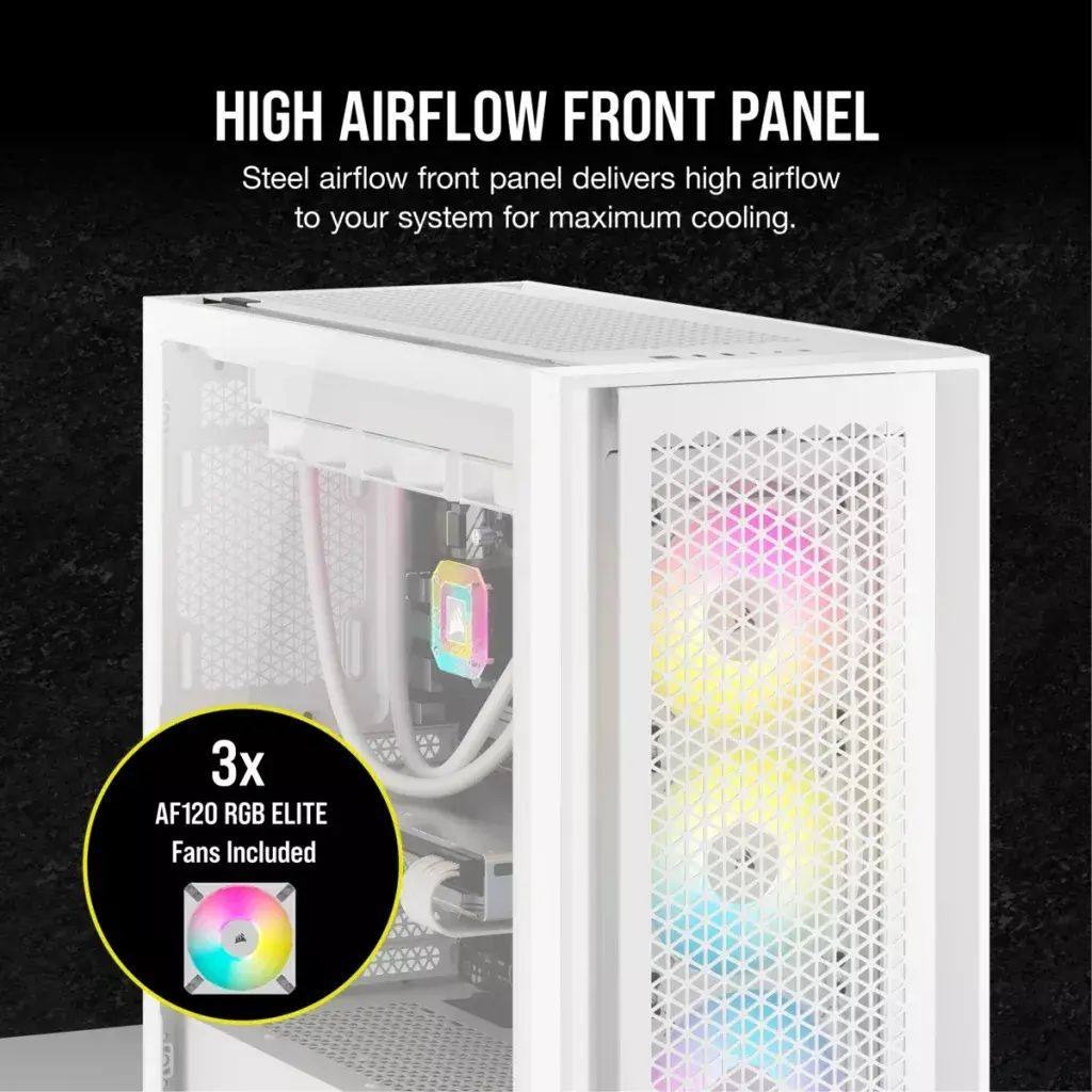 Компьютерный корпус Corsair iCUE 5000D RGB Airflow Photo 3
