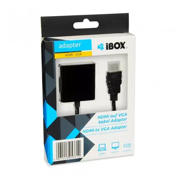 IBOX HDMI Type A uz VGA adapters IAHV01 Photo 4