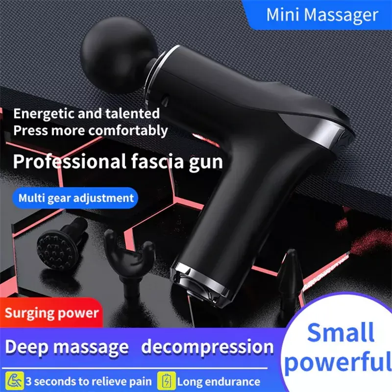 Массажный пистолет Riff HB-009 Mini Photo 10