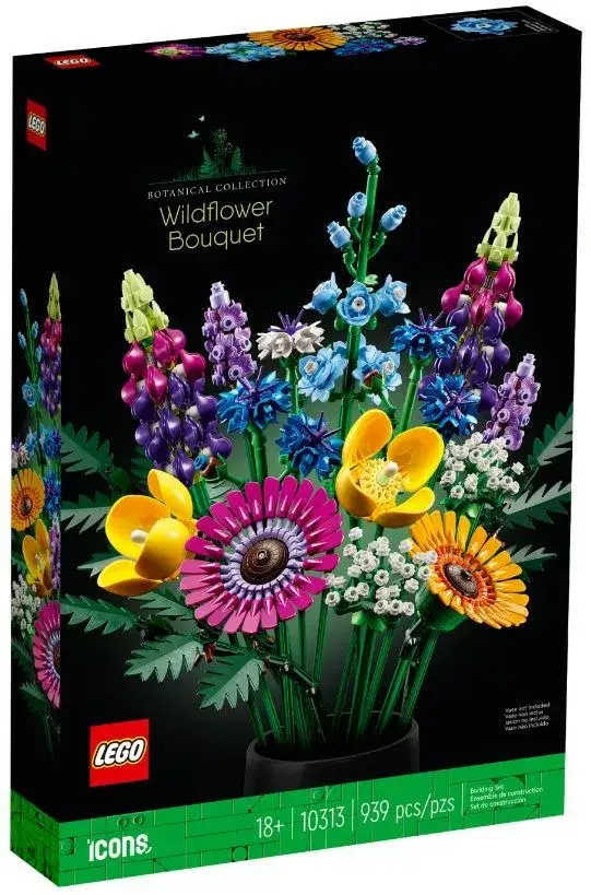 LEGO ICONS 10313 Windflower Bouquet konstruktors Photo 17