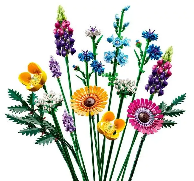 LEGO ICONS 10313 Windflower Bouquet konstruktors Photo 28