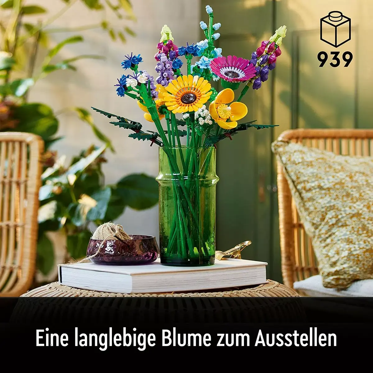 LEGO ICONS 10313 Windflower Bouquet konstruktors Photo 12