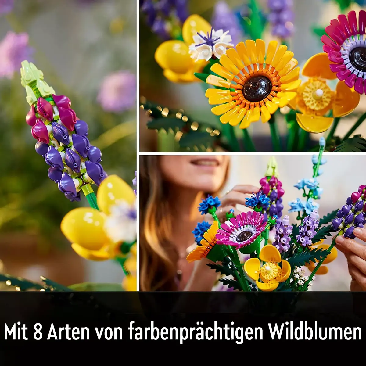 LEGO ICONS 10313 Windflower Bouquet konstruktors Photo 19