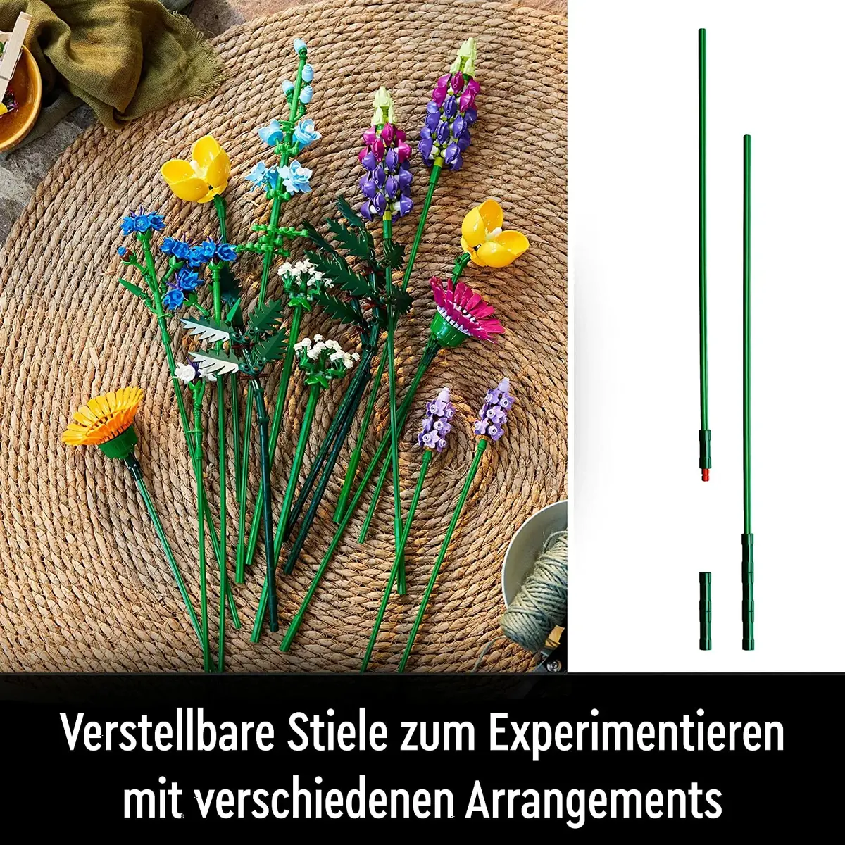 LEGO ICONS 10313 Windflower Bouquet konstruktors Photo 23