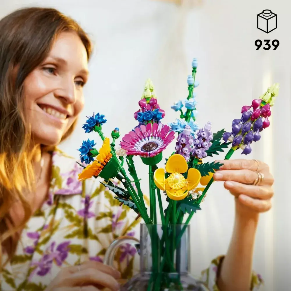 LEGO ICONS 10313 Windflower Bouquet konstruktors Photo 10