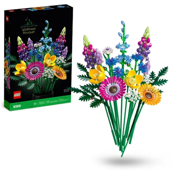 LEGO ICONS 10313 Windflower Bouquet building kit Photo 31
