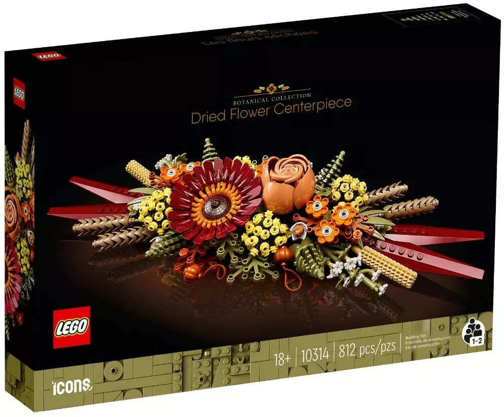 LEGO Icons 10314 Dried Flower Centerpiece Building Set Photo 3