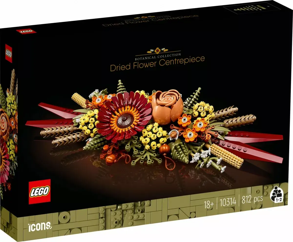 LEGO Icons 10314 Dried Flower Centerpiece Building Set Photo 4