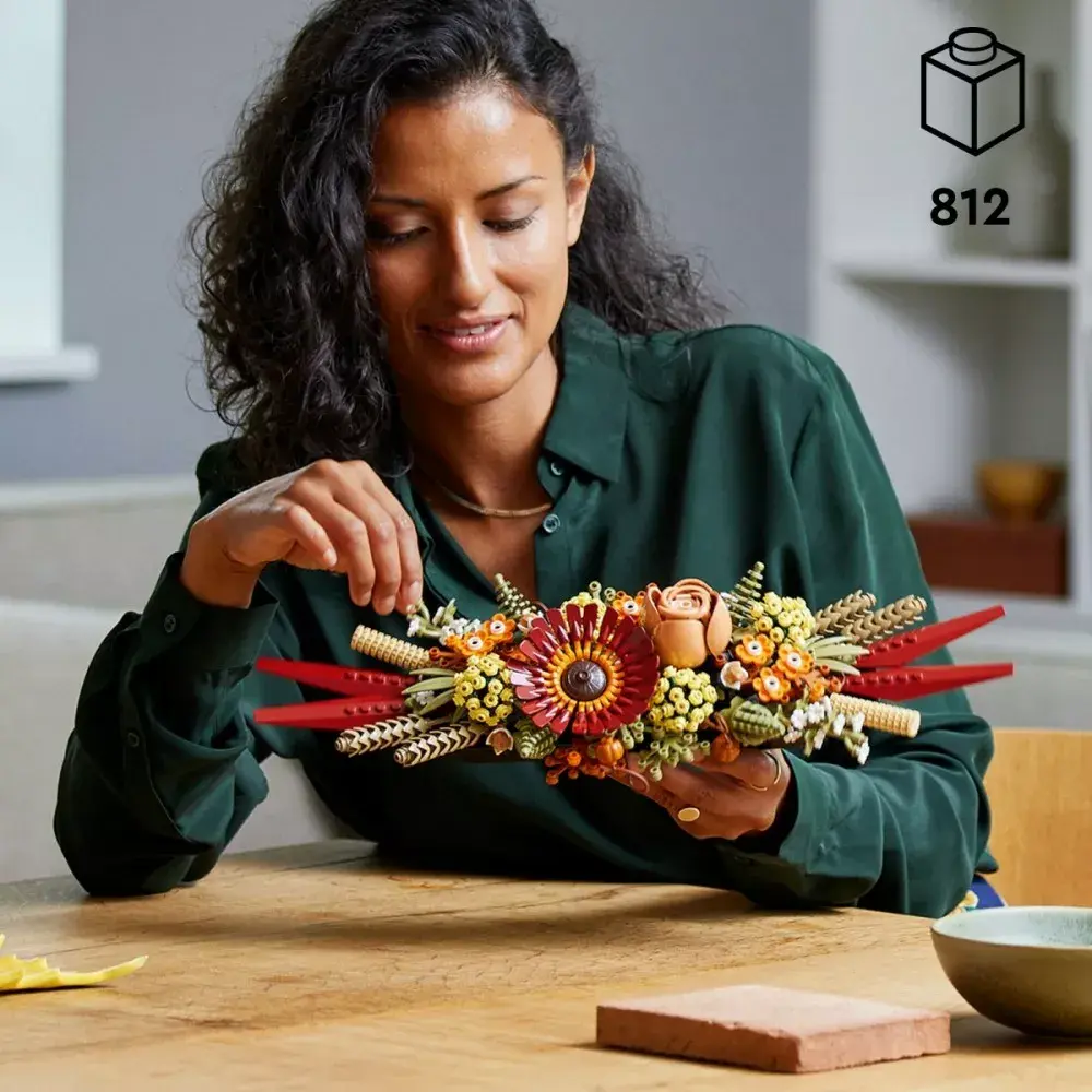 LEGO Icons 10314 Dried Flower Centerpiece Building Set Photo 12