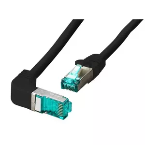 Networking Cable EFB Elektronik MK6001W.0,5B 0.5m Cat6a S/FTP Black