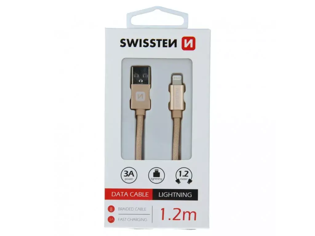 Кабель Lightning SWISSTEN 71523204 1,2 м Photo 2