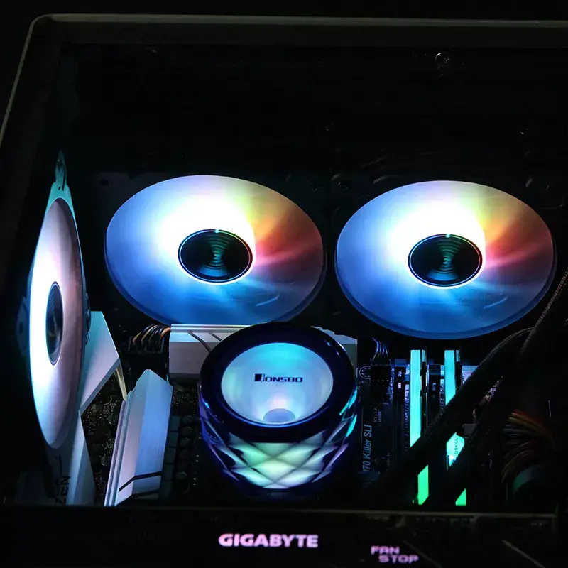 Jonsbo FR-502 ARGB 120 mm case fan Photo 14