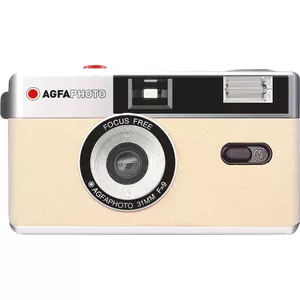 Agfaphoto daudzkārt lietojams fotoaparāts 35 mm, bēšs