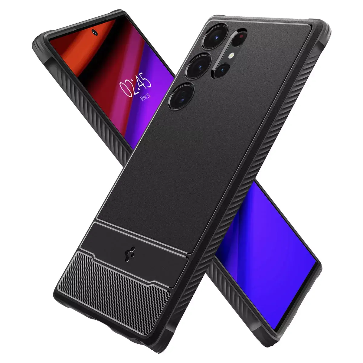 Spigen Rugged Armor mobilā telefona vāciņš Galaxy S23 Ultra Photo 5